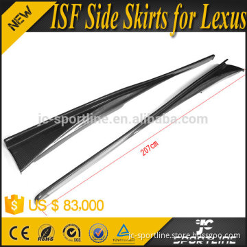 Carbon IS-F250 Side Skirts for Lexus IS F IS250 IS300 Sport Bumper Only 14-15